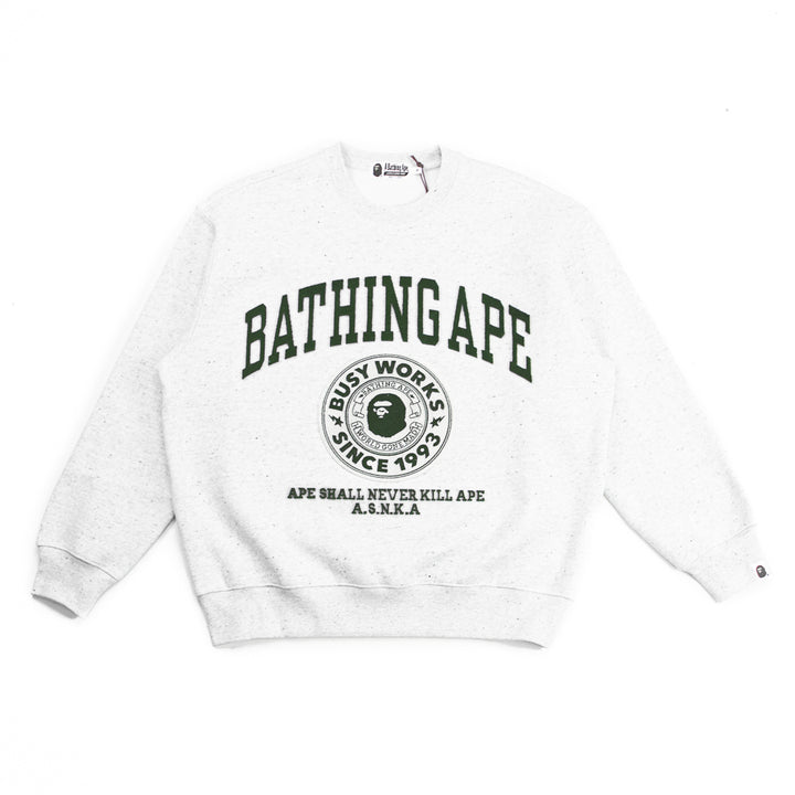 College Graphic Sweatshirt (Grey)