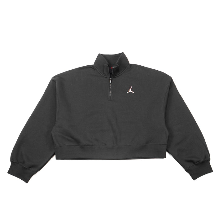 Wmns Jordan Half Zip (Black)