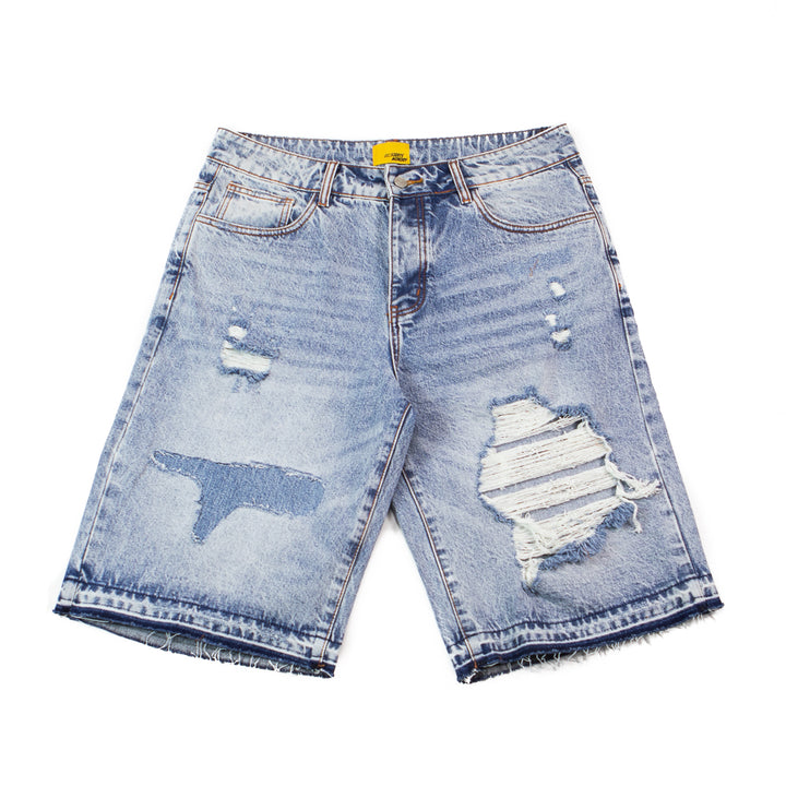 Repair Denim Short (Indigo)