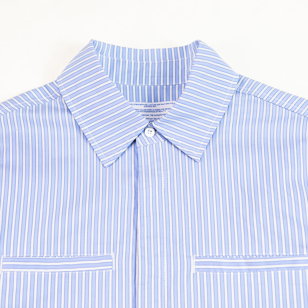 Expect Nothing LS Shirt (Blue/White)