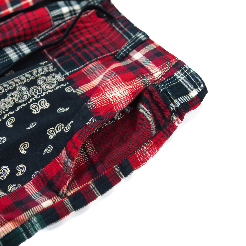Patchwork Flannel Pleated Pant (Northwest Patchwork)
