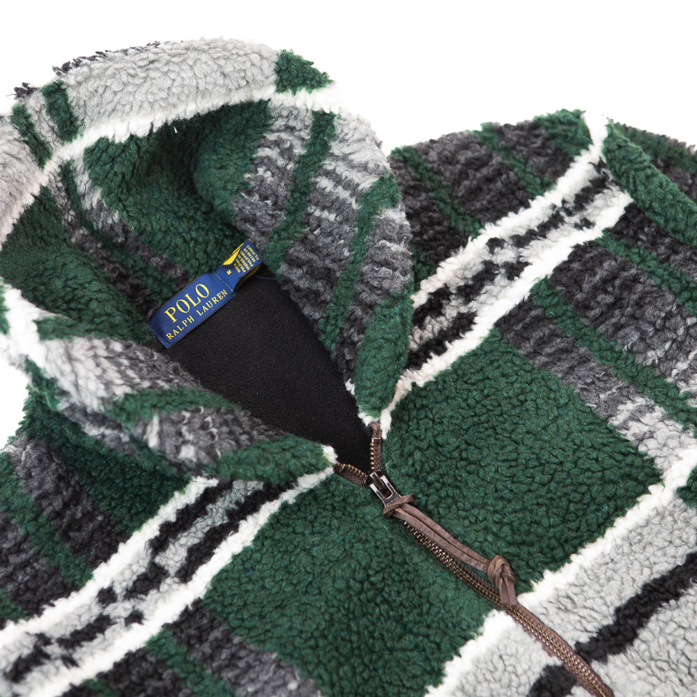 Jacquard Hi-Pile Fleece Full-Zip Jacket (Canadian Blanket)