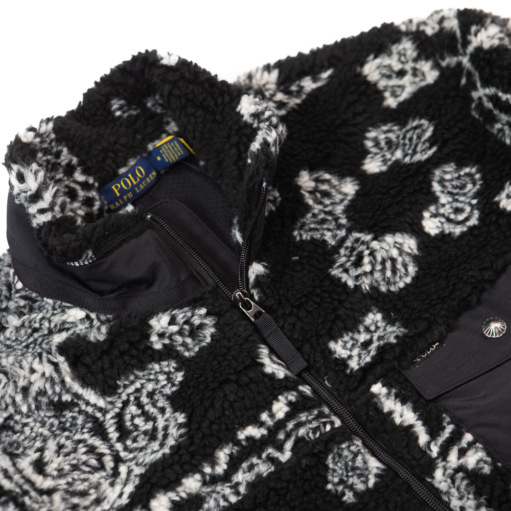 Jacquard Hi-Pile Fleece Full-Zip Jacket (Yukon Patchwork)