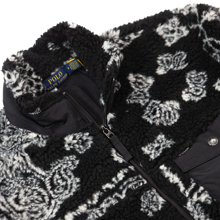 Jacquard Hi-Pile Fleece Full-Zip Jacket (Yukon Patchwork)