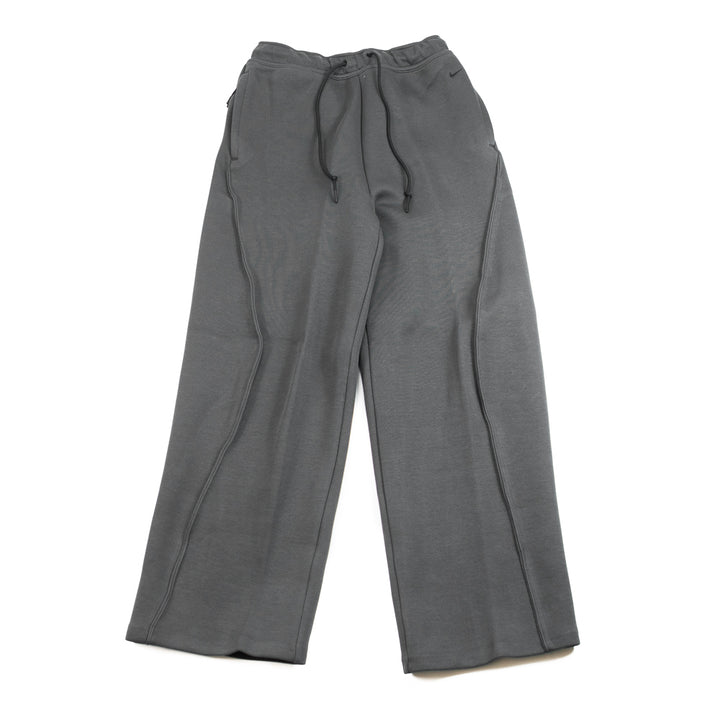Tech Men's Fleece Loose-Fit Open Hem Pants (Anthracite/Black)