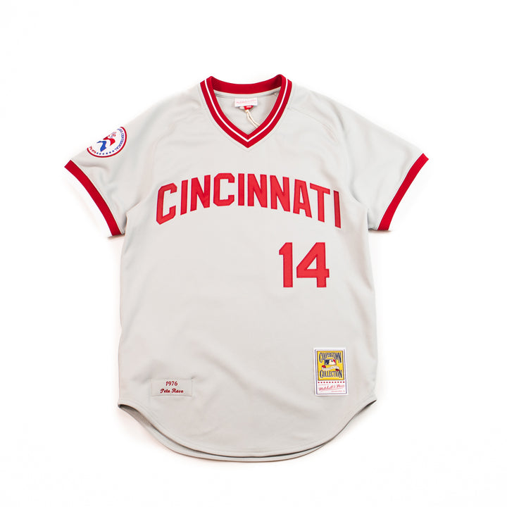 Pete Rose Cincinnati Reds 1976 Authentic Jersey (Chrome)
