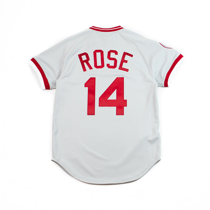 Pete Rose Cincinnati Reds 1976 Authentic Jersey (Chrome)