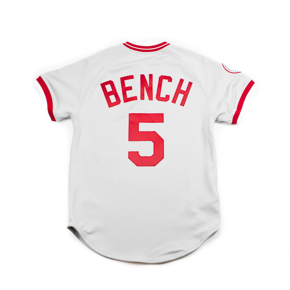 Johnny Bench Cincinnati Reds 1976 Authentic Jersey (Chrome)