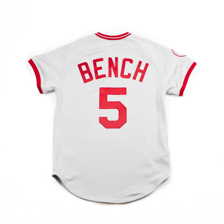 Johnny Bench Cincinnati Reds 1976 Authentic Jersey (Chrome)