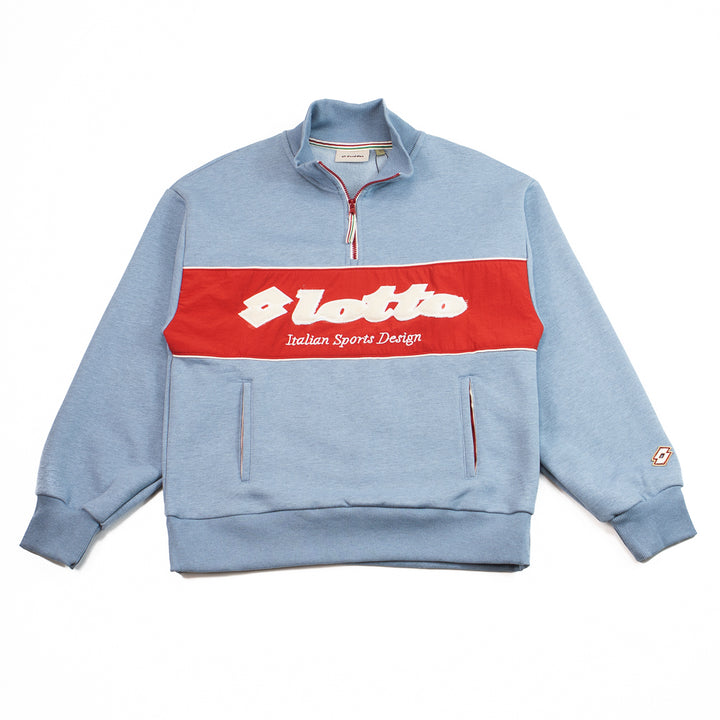 Uniforme 1/4 Zip (Heather Blue)