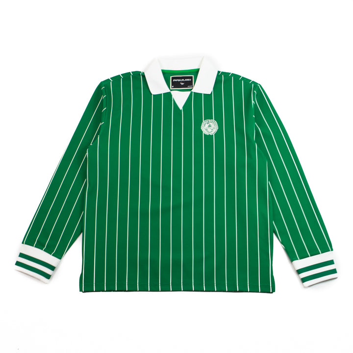 Planes Pinstripe Soccer Rugby (Kelly Green)