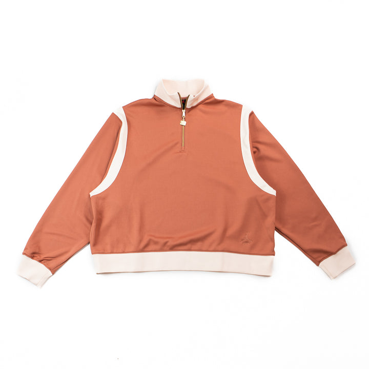 Wmns Jordan (Her)itage Quarter Zip (Sky J Orange/Guava Ice)