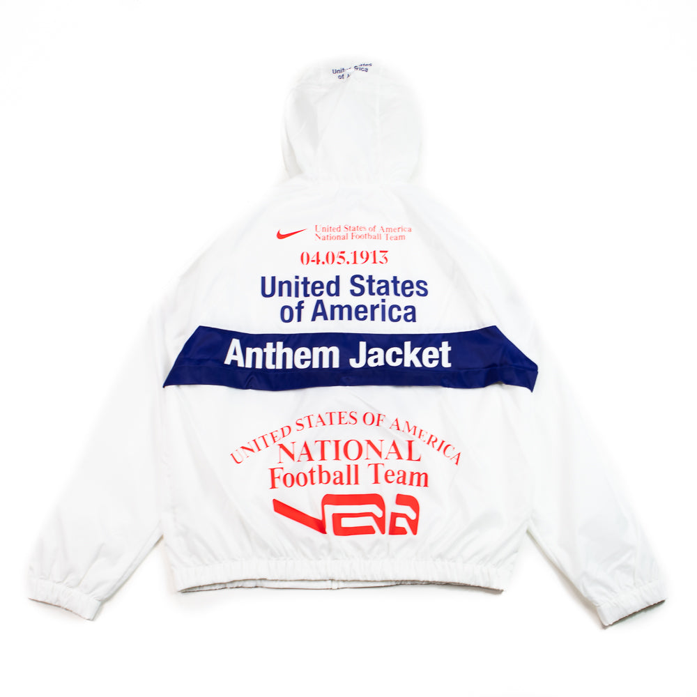 USA x V.A.A Anthem Jacket (White/Deep Royal Blue)