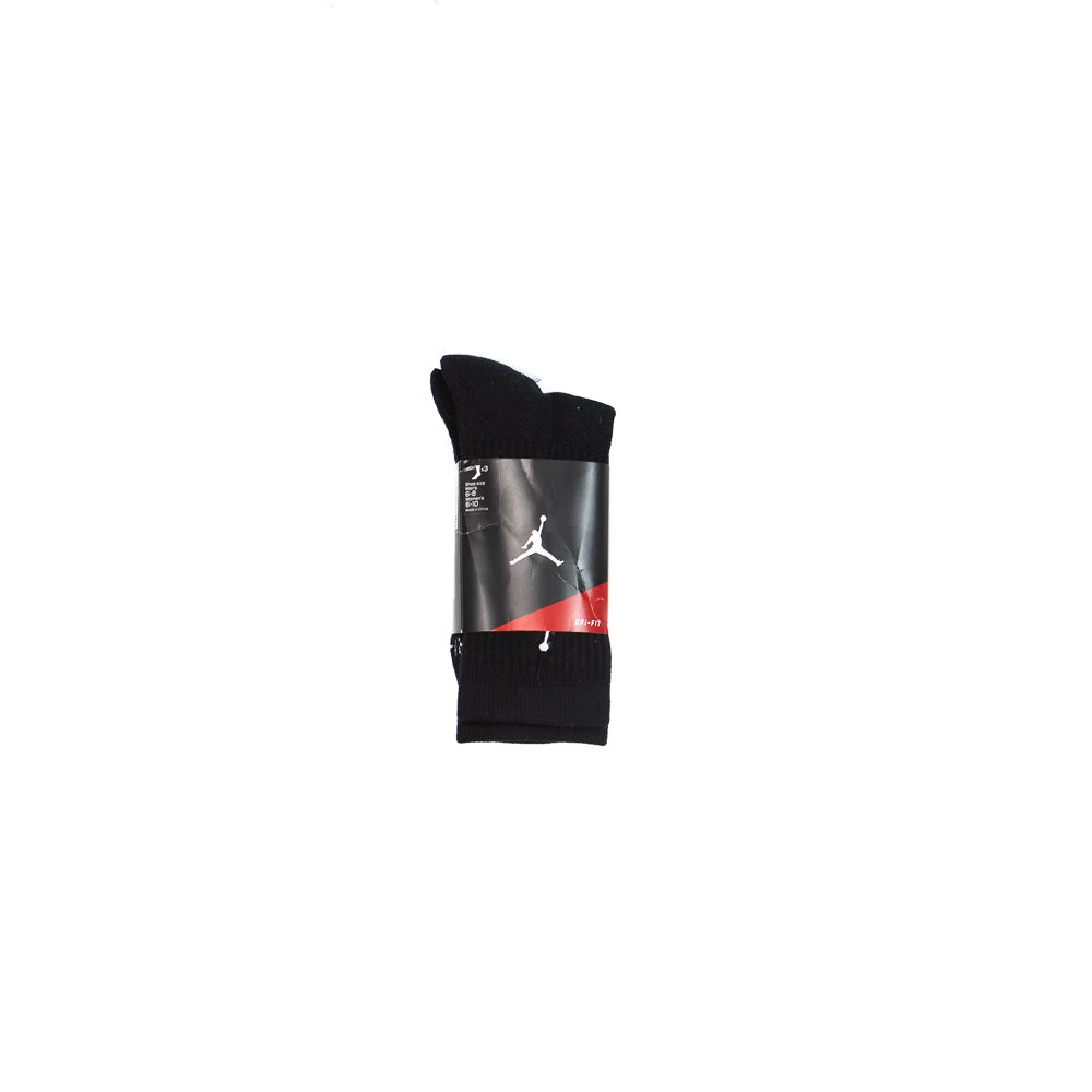 Jordan Everyday Crew Sock 3 Pack (Black/White)