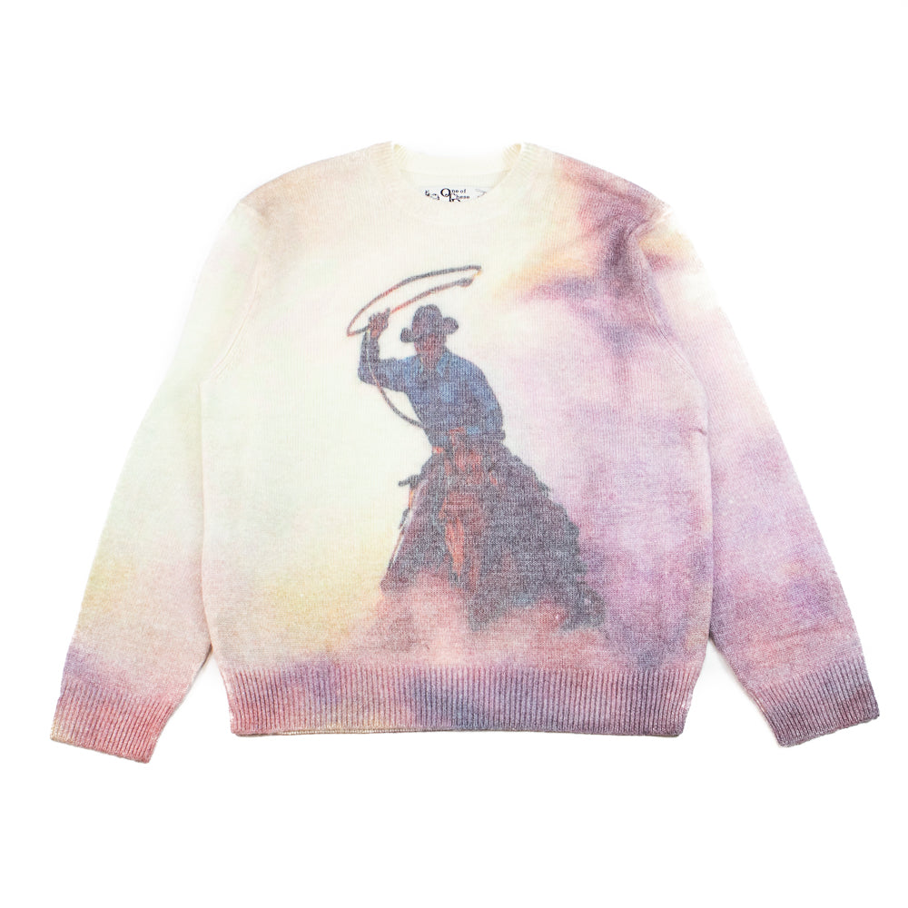 When I Close My Eyes Knit Sweater (Multi)