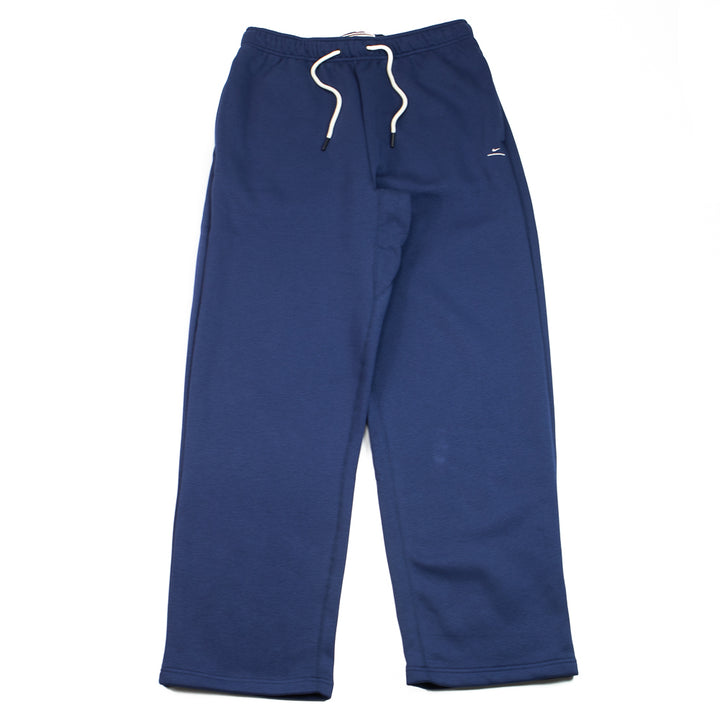Nike Standard Issue Therma-FIT Brushed Open-Hem Basketball Pants (Midnight Navy/Pale Ivory)