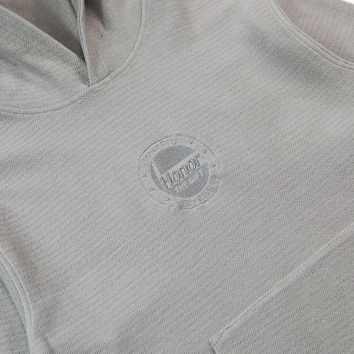 Race Herringbone Hoodie (Stone)