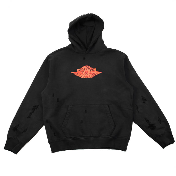 Jordan Rare Air Men's Fleece Pullover Hoodie (Black)