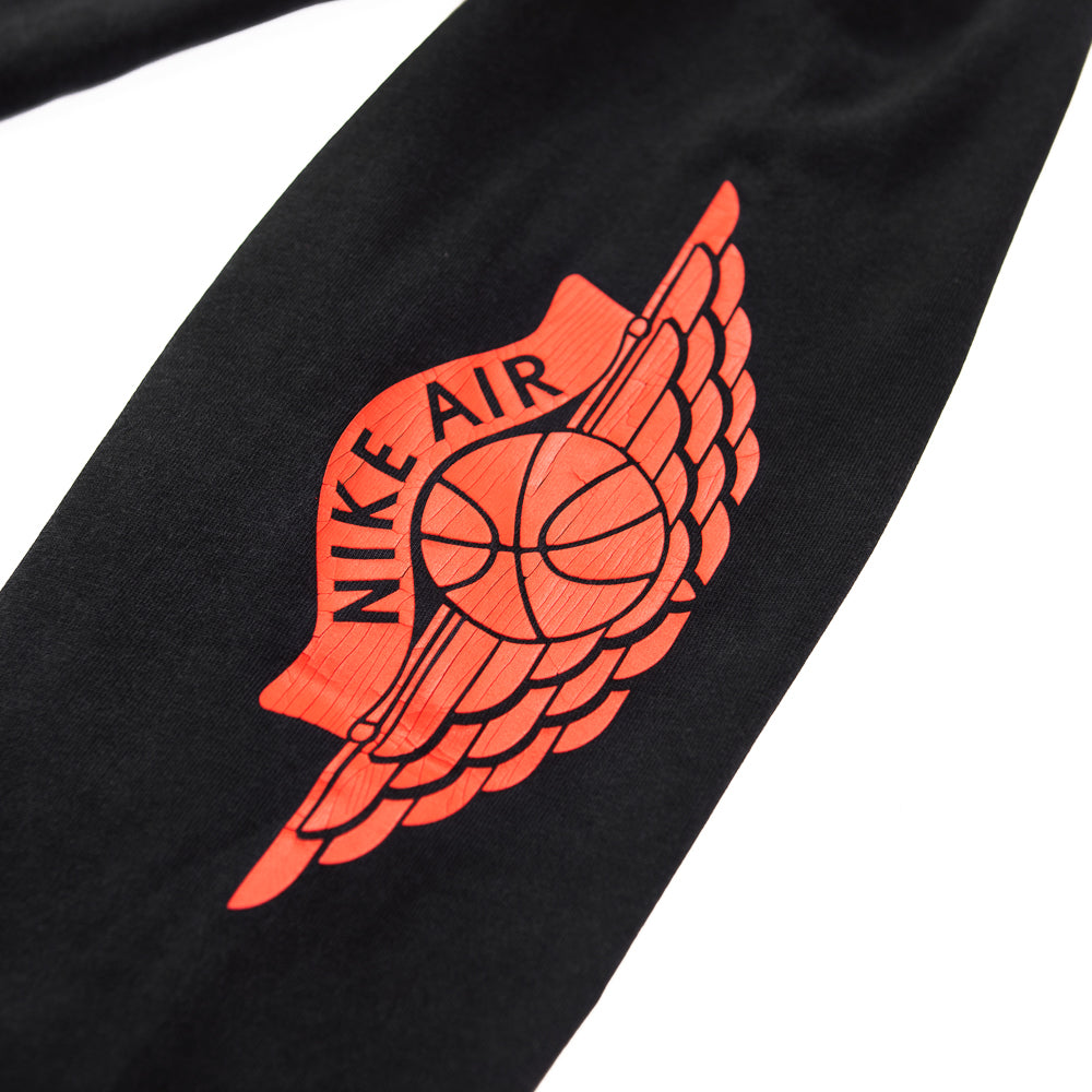 Jordan Rare Air Men's Long-Sleeve T-Shirt (Black/Chile Red)