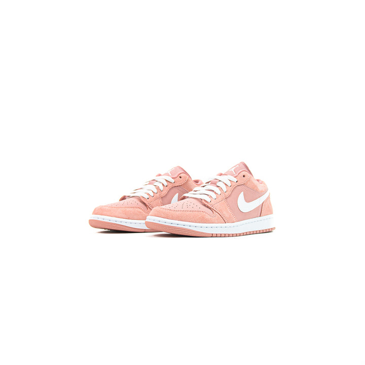 Wmns Air Jordan 1 Low (Rust Pink/White-Rust Pink)
