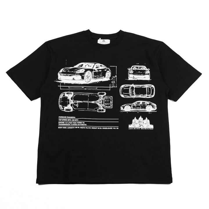 Panamera Tee (Black)