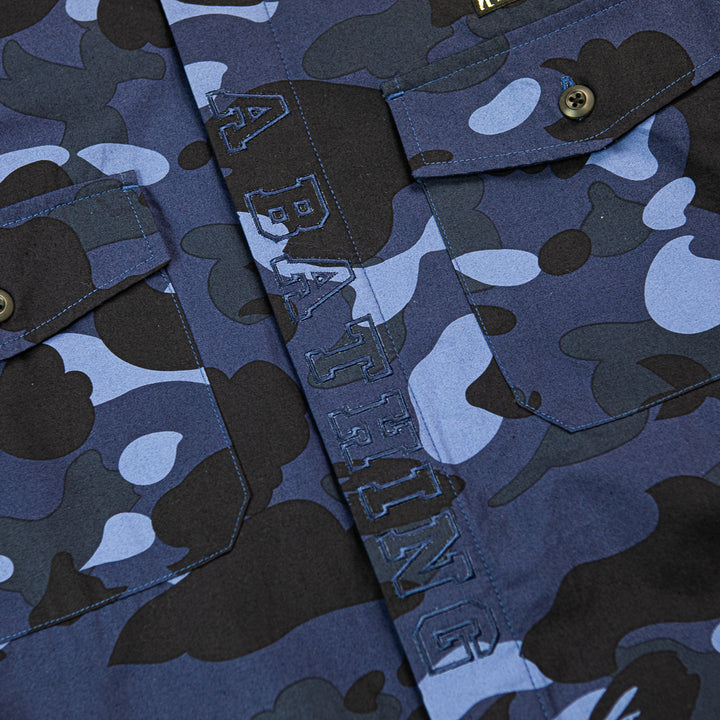 Color Camo CPO Shirt (Navy)