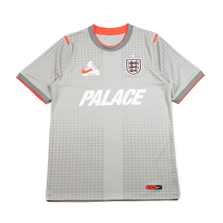 Palace x England Academy Pro Short-Sleeve Top (Pewter Grey)
