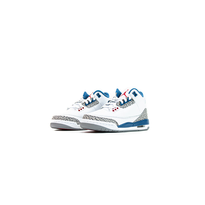 Air Jordan 3 Retro GS (White/Fire Red-True Blue)