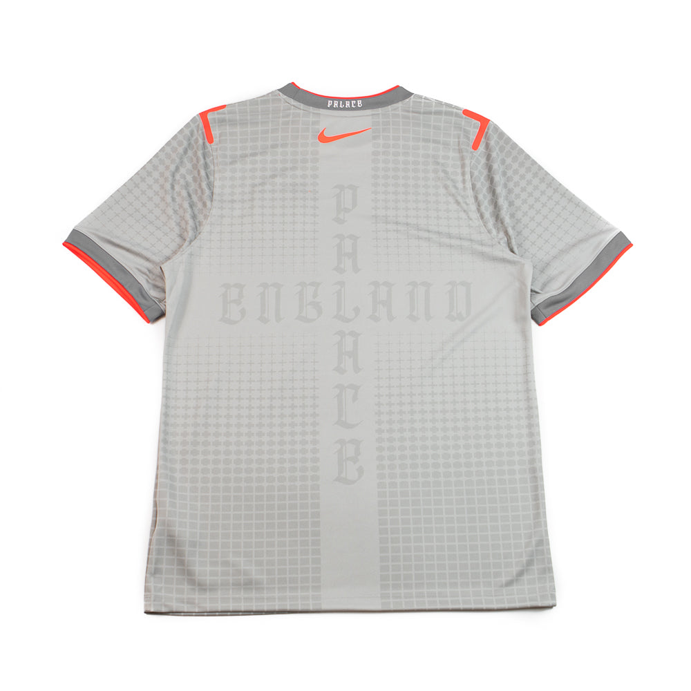 Palace x England Academy Pro Short-Sleeve Top (Pewter Grey)