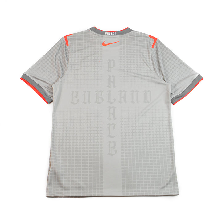 Palace x England Academy Pro Short-Sleeve Top (Pewter Grey)