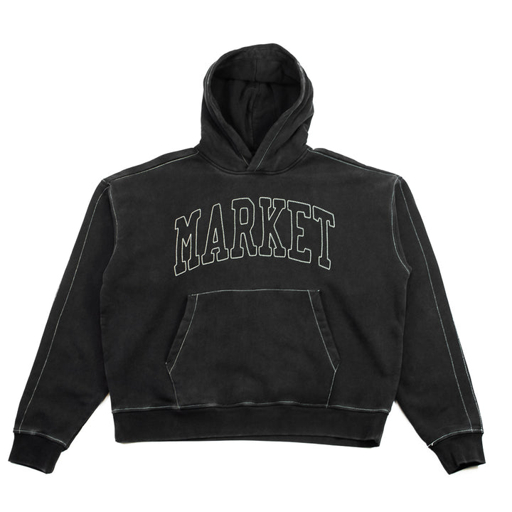 Big Stitch Hoodie (Black)