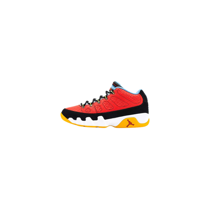 Air Jordan 9 Retro Low (Black/Challenge Red)