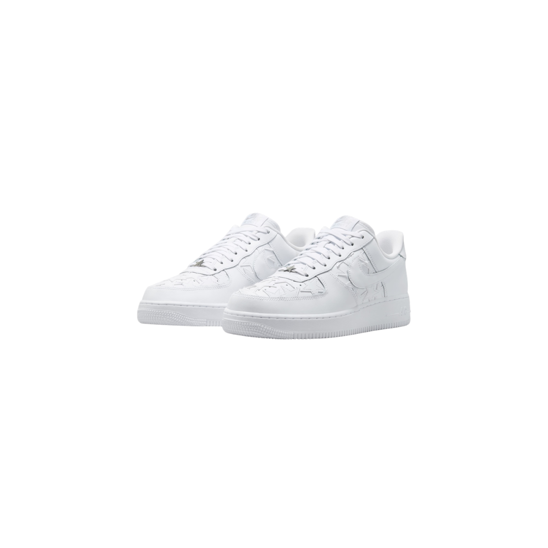 Air Force 1 '07 Edge (White/White-Metallic Silver)
