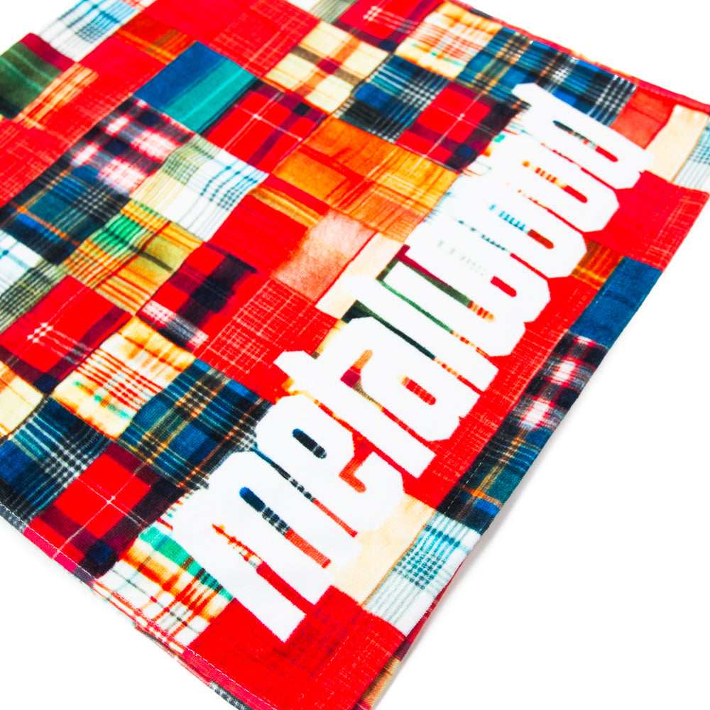 Madras Patch Caddie Towel (Multicolor)