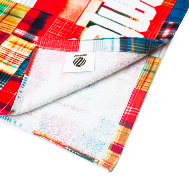 Madras Patch Caddie Towel (Multicolor)