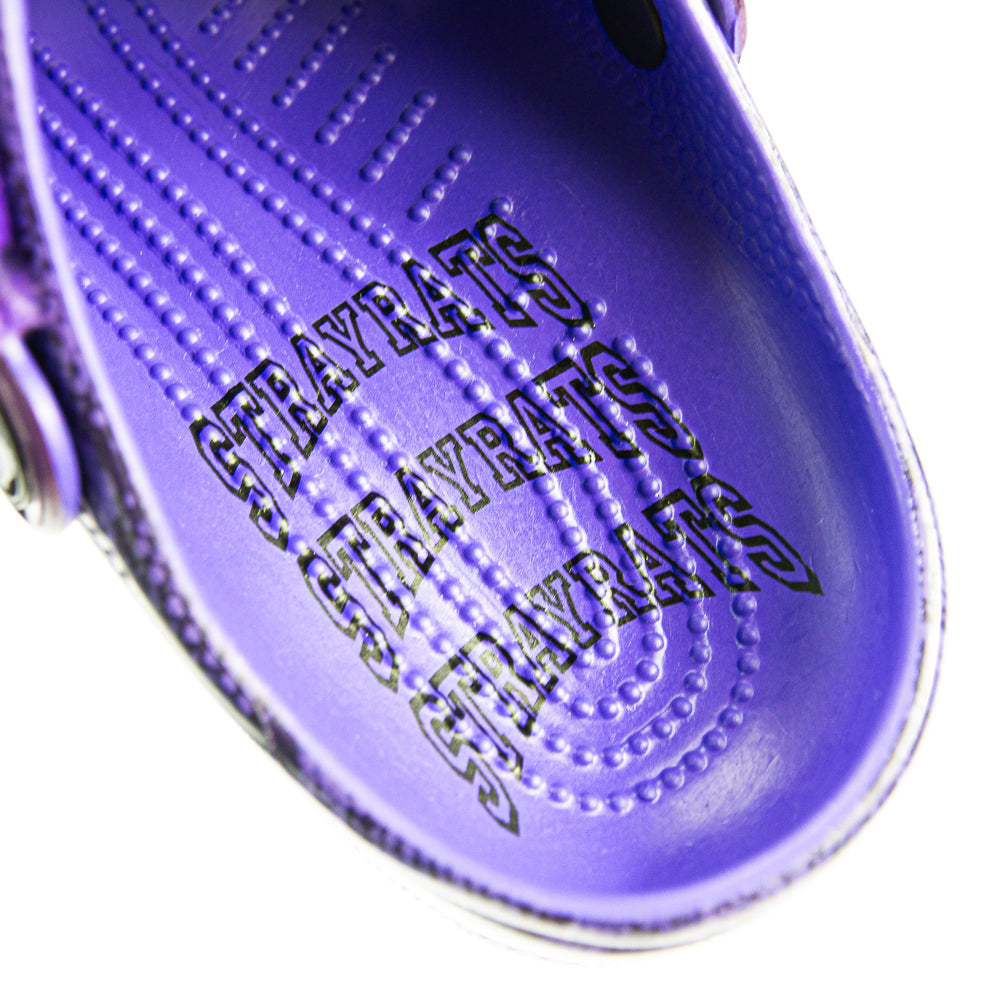 Strayrats x Crocs Classic Clog (Purple)