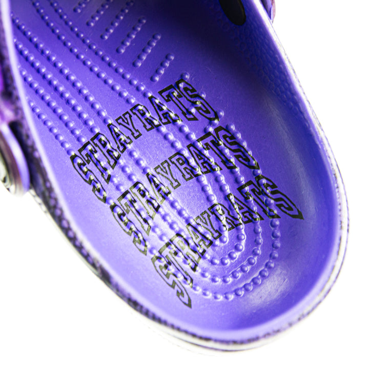Strayrats x Crocs Classic Clog (Purple)