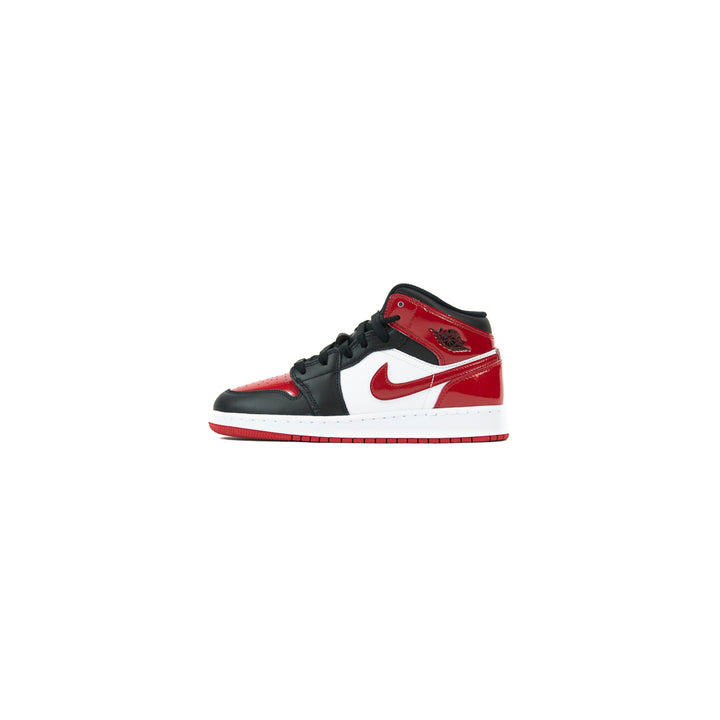 Air Jordan 1 Mid SE GS (Black/Varsity Red/White)