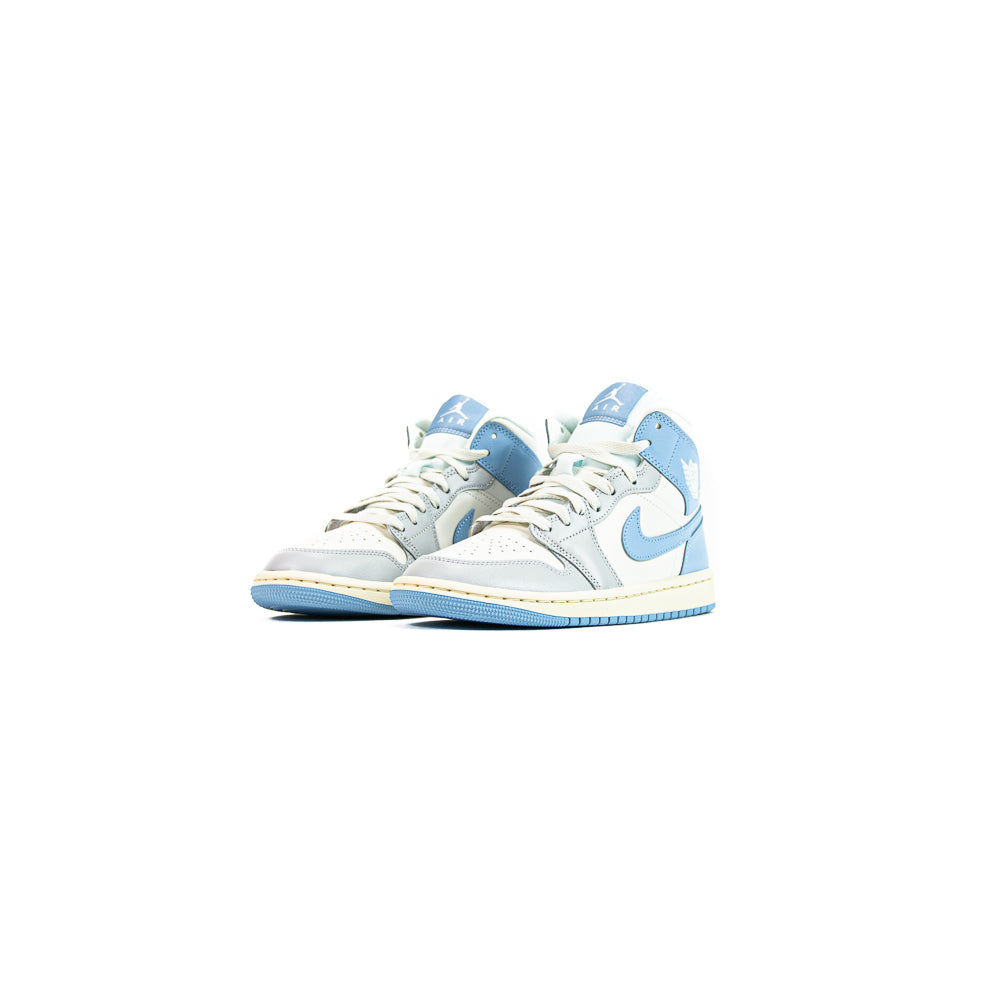 Wmns Air Jordan 1 Mid (Psychic Blue/Neutral Grey/Sail)