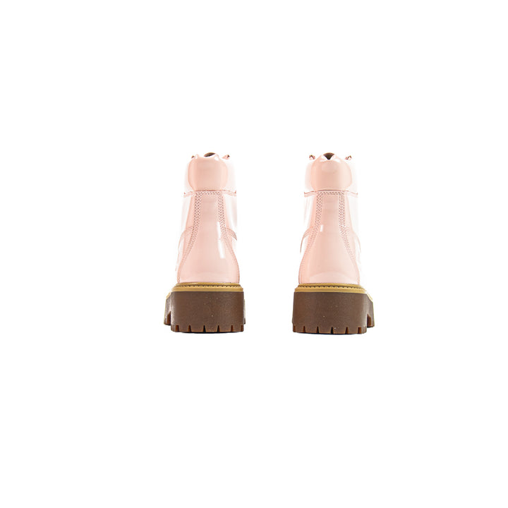 Wmns Stone Street 6-Inch Platform Boot (Lt Pink Patent Leather)
