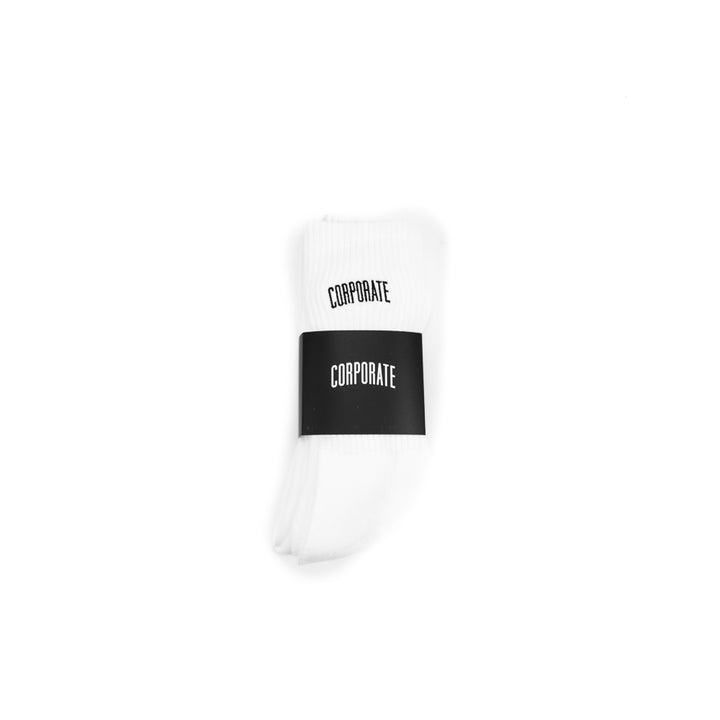 Corporate Arch Logo 3 Pack Sock 2.0 (Pure)