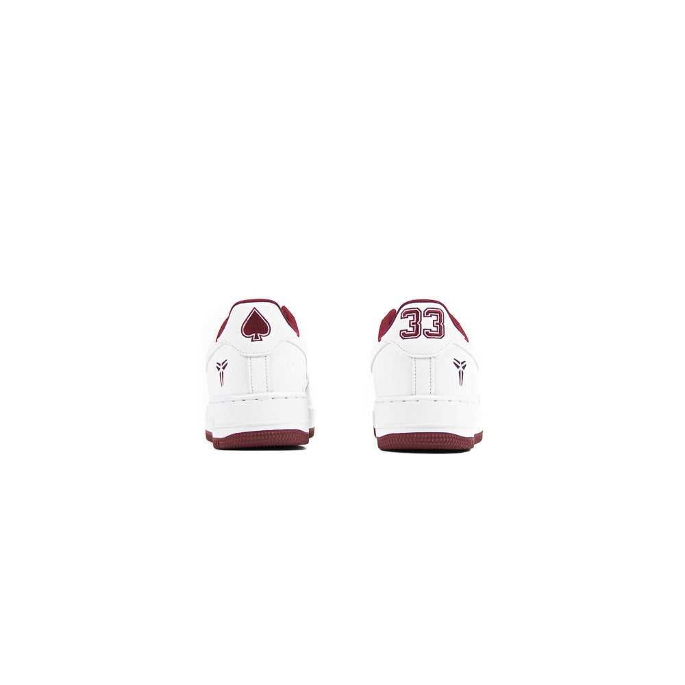 Kobe Air Force 1 Low (White/Team Red)