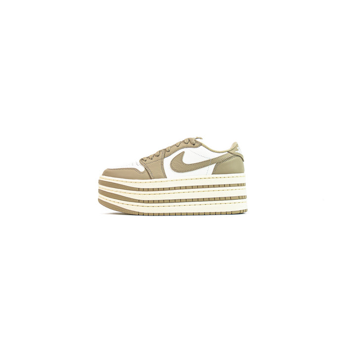 Wmns Air Jordan 1 Triple Stack (Khaki/Khaki-Sail-Coconut Milk)