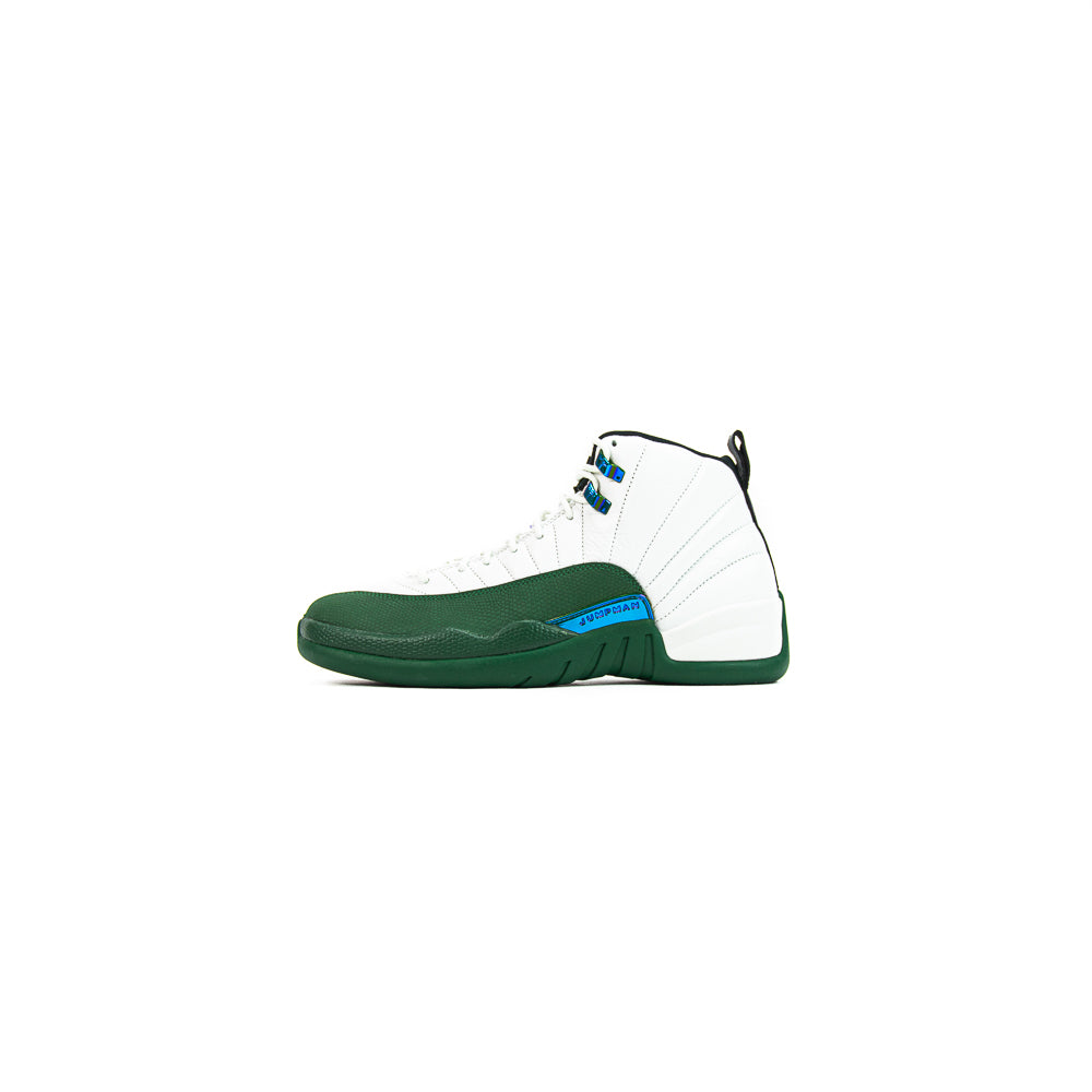 Air Jordan 12 Retro (Summit White/Gorge Green-Fierce Purple)
