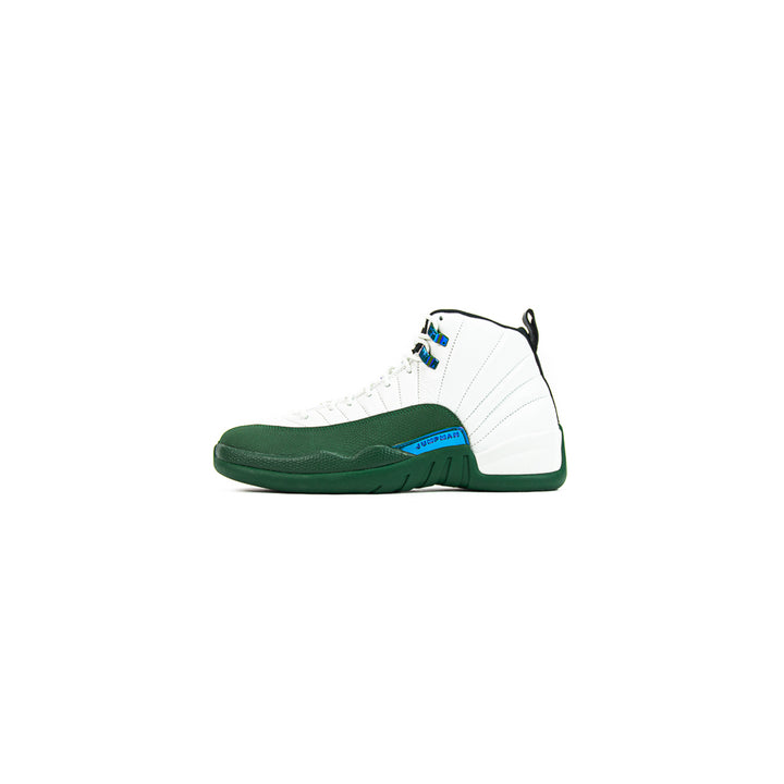 Air Jordan 12 Retro (Summit White/Gorge Green-Fierce Purple)