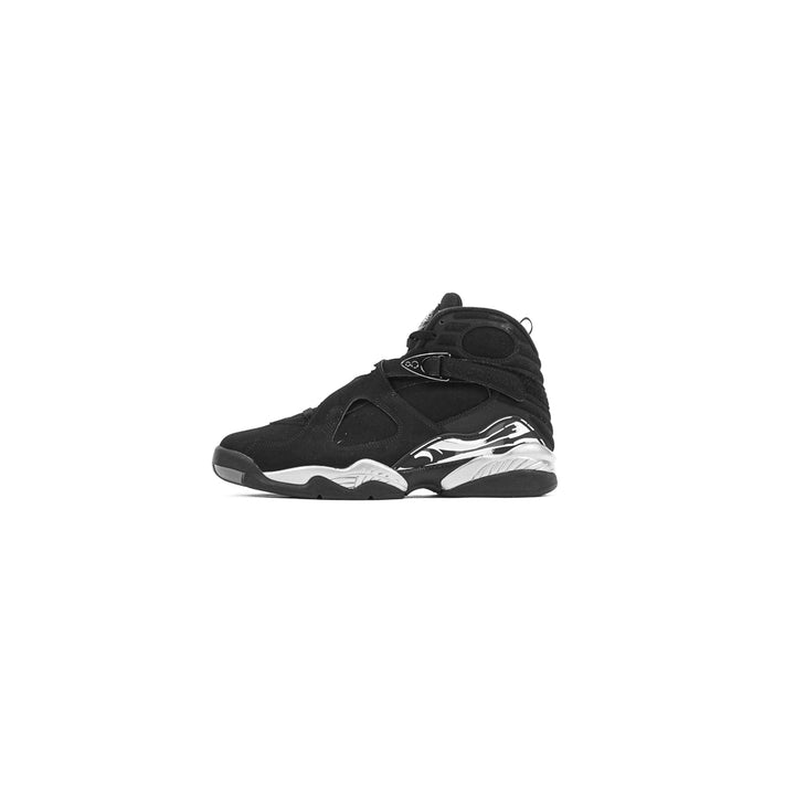 Air Jordan 8 Retro GS (Black/White-Lt Graphite)