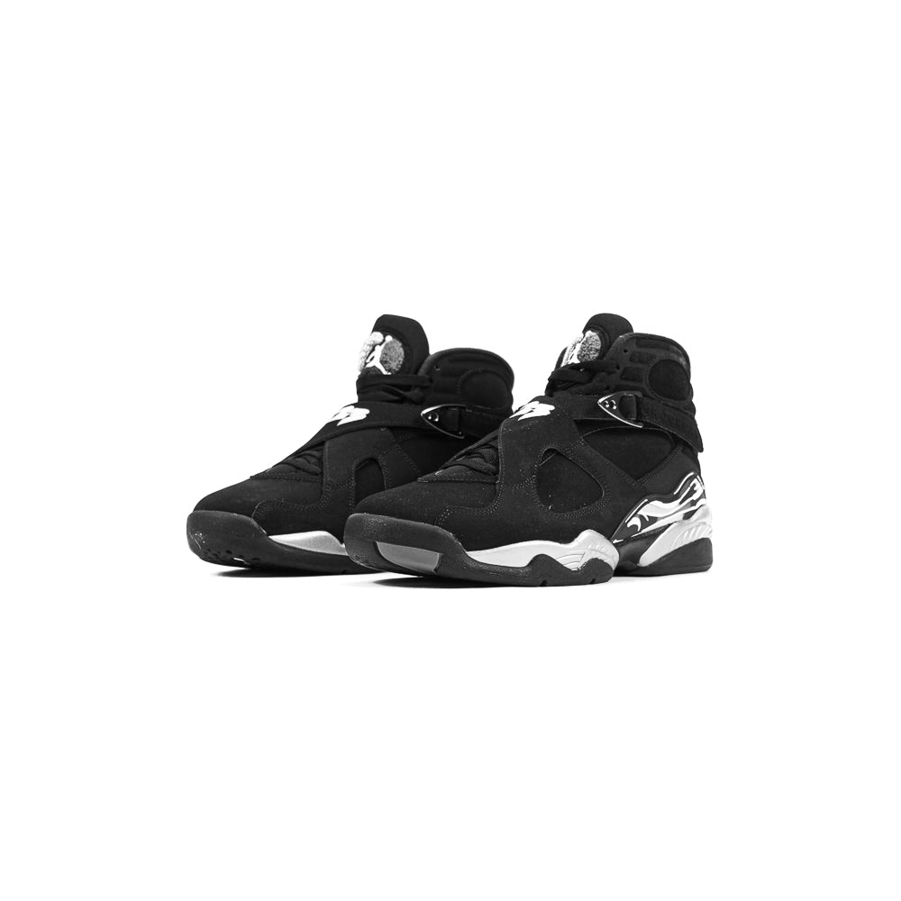 Air Jordan 8 Retro GS (Black/White-Lt Graphite)
