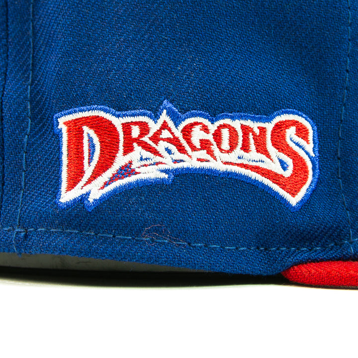 Dayton Dragons Fitted Cap (Royal Blue / Red)