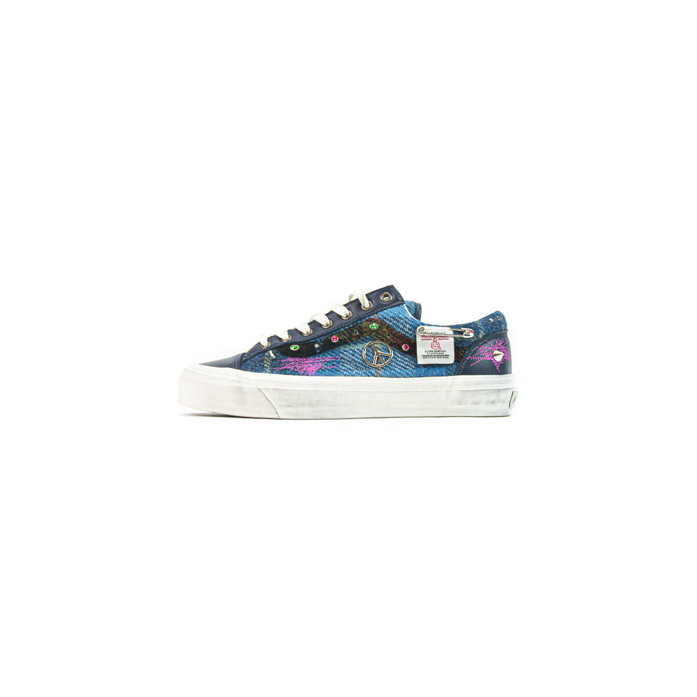 LX Old School 36 (Harris Tweed Navy/Multi)