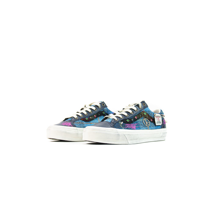 LX Old School 36 (Harris Tweed Navy/Multi)